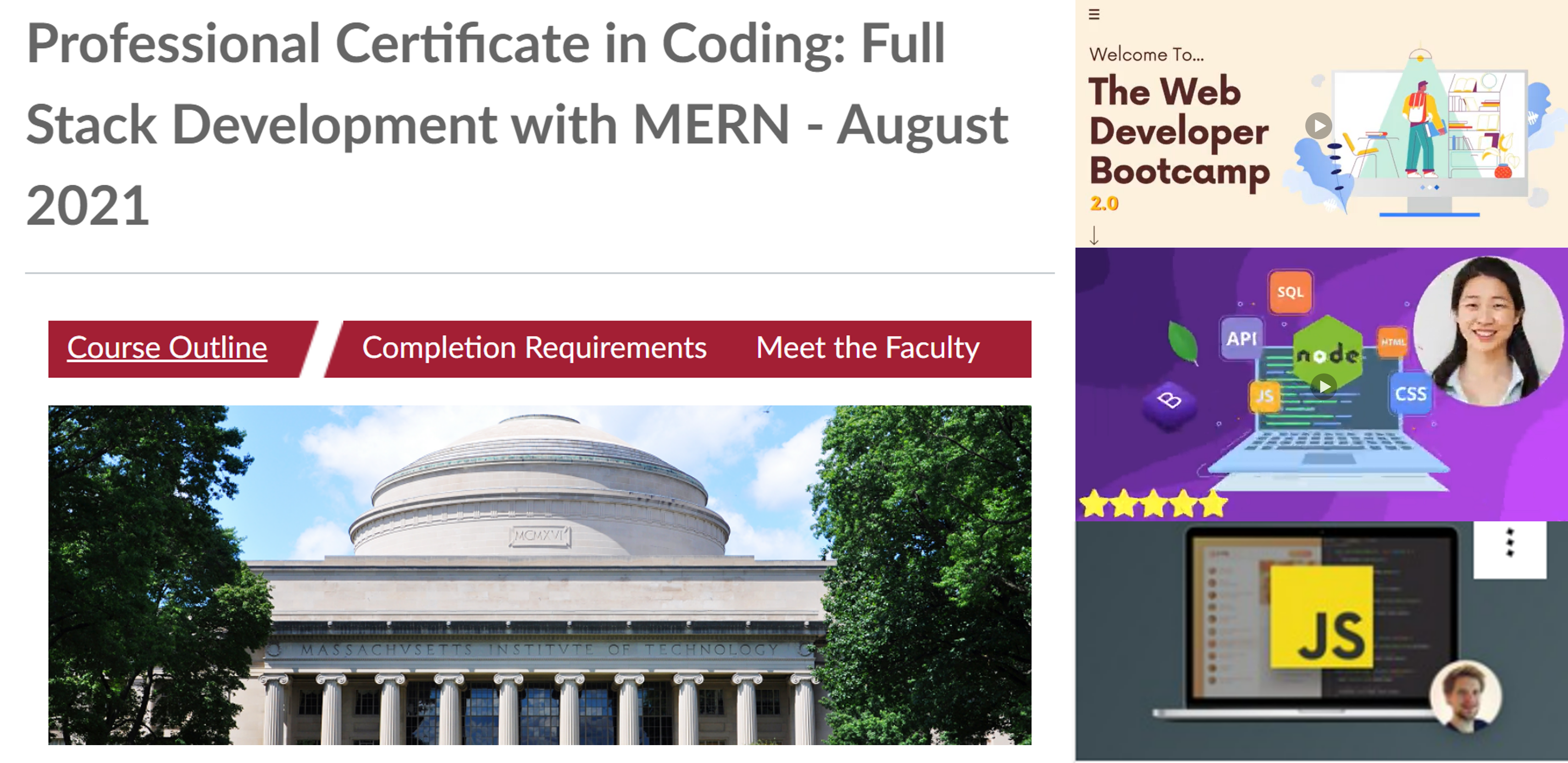 montage of coding classes